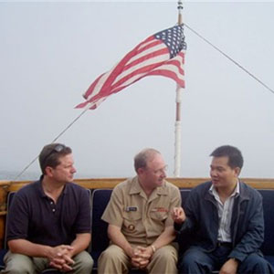 Dr. Wang attending the Conference on Military Activities in the EEZ at the US Naval War College in July 2009.