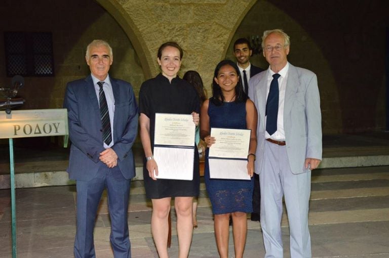 CILSponsored Participants Win Prizes at the 2017 Rhodes Academy