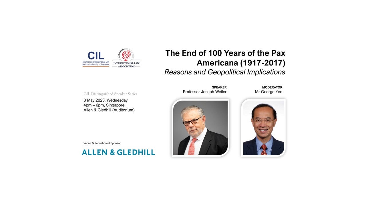 The End of 100 Years of the Pax Americana (1917-2017) — Reasons and ...