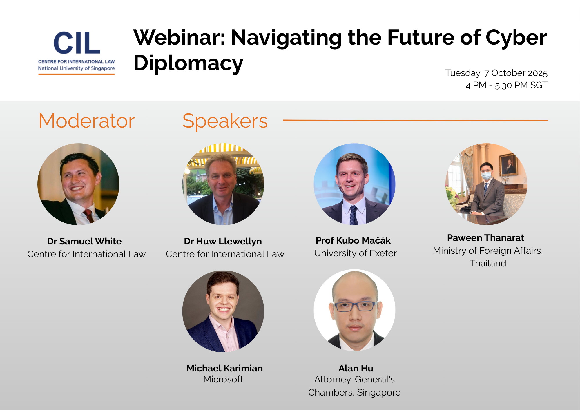 Navigating the Future of Cyber Diplomacy - Centre for International Law