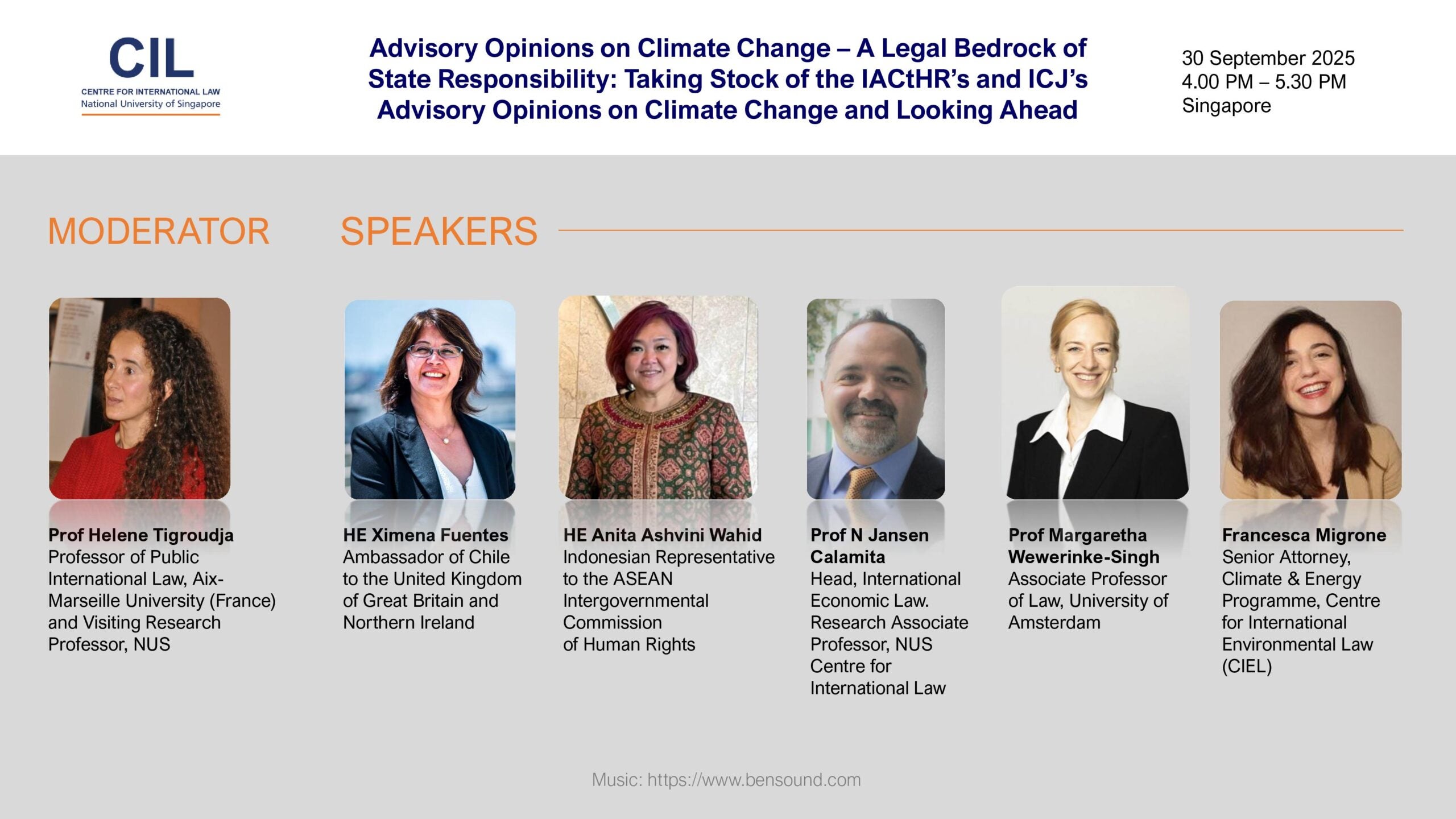 Advisory Opinions on Climate Change – A Legal Bedrock of State ...