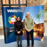 Photo 5 with Professor Aykut Director of Research at WMU
