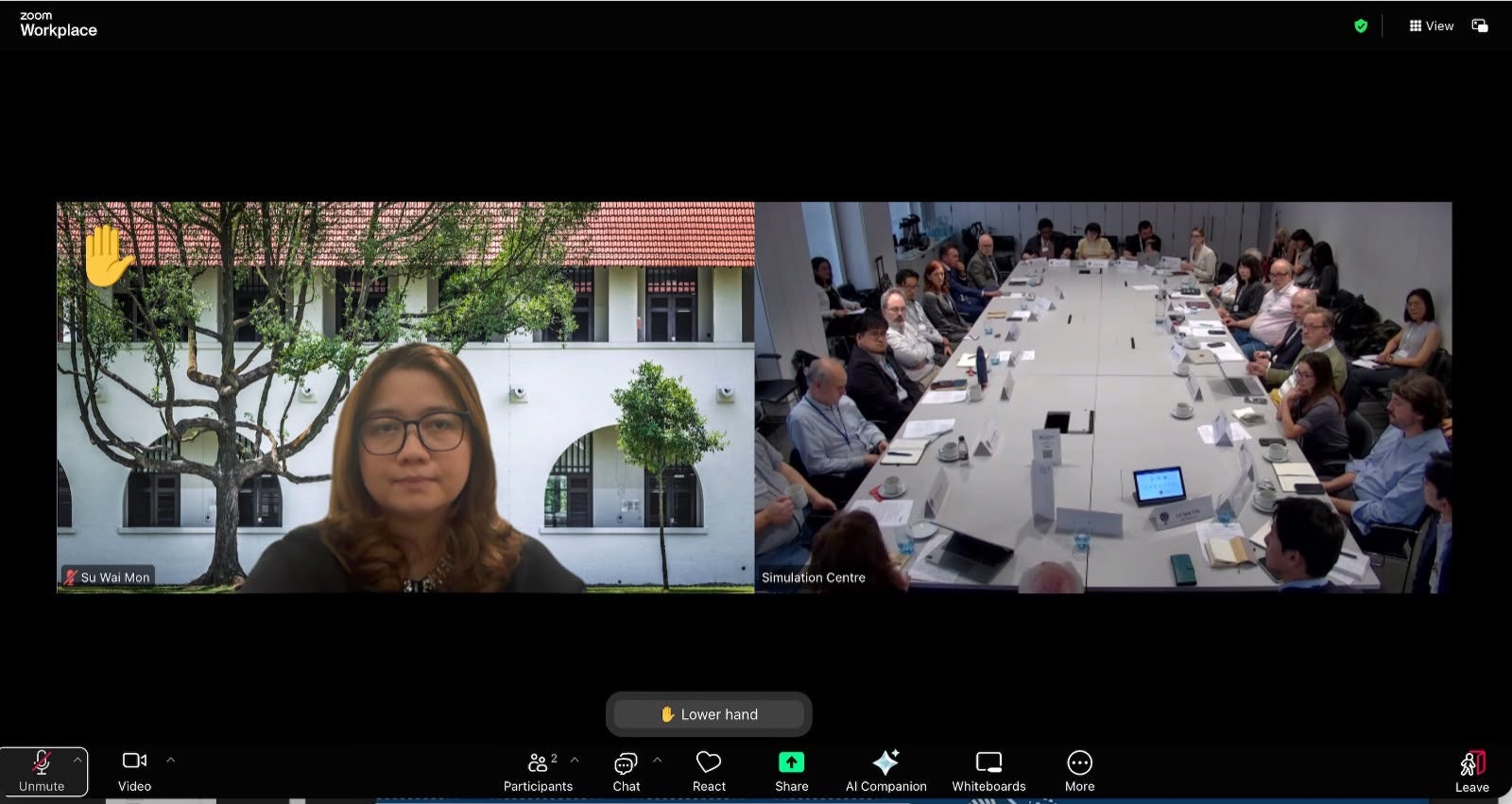 Dr Su Wai Mon (Roundtable on Joint approaches to undersea cable governance in a multipolar world’)