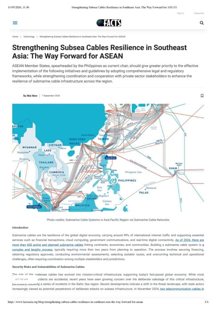 Su_Strengthening Subsea Cables Resilience in Southeast Asia_ The Way Forward for ASEAN-page-001